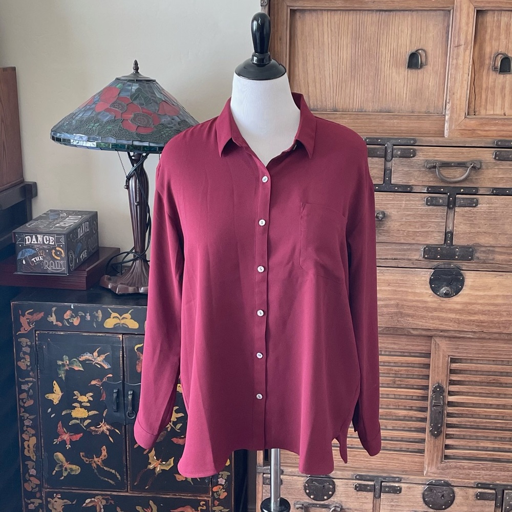 J. JILL Button-down Blouse